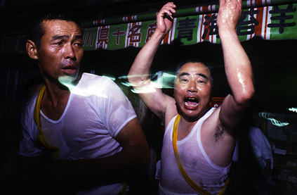 Japan - Ushitsu - Fishermen festival