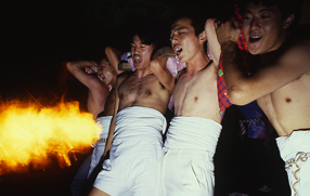 Japan - Ushitsu - Fishermen festival