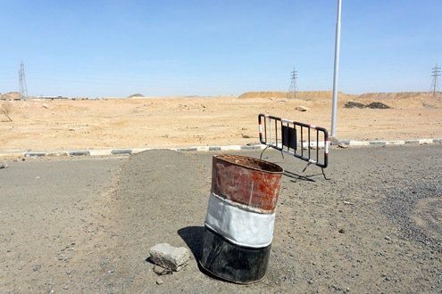 Egypt - Road from Abu Simbel to Aswan
