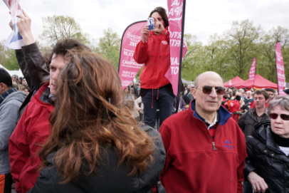 Socialist party rally - Château de Vincennes