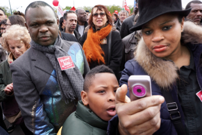 Socialist party rally - Château de Vincennes