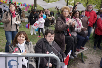 Socialist party rally - Château de Vincennes