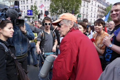 Labor day demonstration - From Denfert-Rochereau to Bastille - Paris