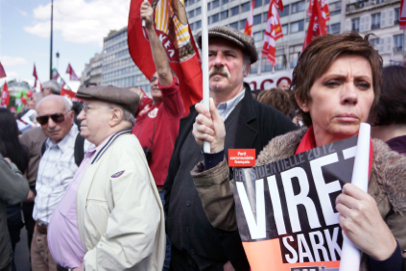 Labor day demonstration - From Denfert-Rochereau to Bastille - Paris