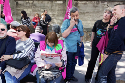 Labor day demonstration - From Denfert-Rochereau to Bastille - Paris