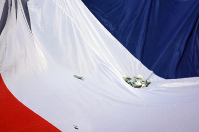 National Front rally - Place de l'Opéra - Paris