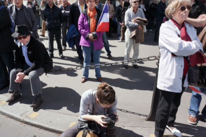 National Front rally - Place de l'Opéra - Paris
