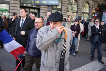 National Front rally - Place de l'Opéra - Paris