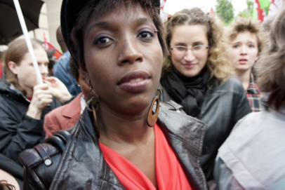 Left Front rally - Place de Stalingrad - Paris