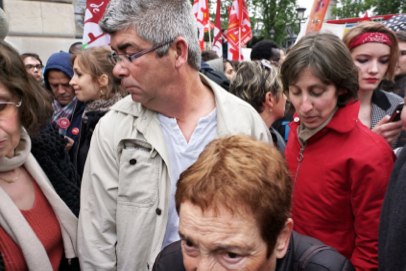 Left Front rally - Place de Stalingrad - Paris