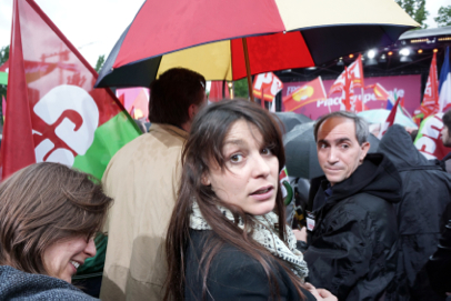 Left Front rally - Place de Stalingrad - Paris
