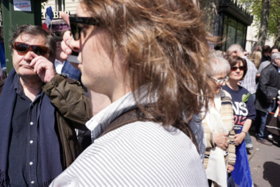 Conservative UMP party rally - Place du Trocadéro - Paris