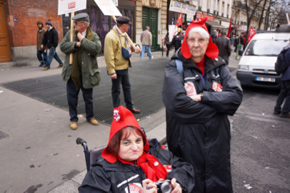 Left Front demonstration - From Place de la Nation to Bastille - Paris