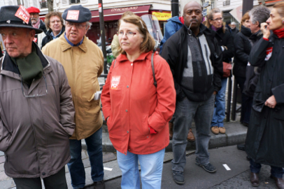 Left Front demonstration - From Place de la Nation to Bastille - Paris