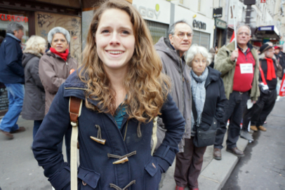 Left Front demonstration - From Place de la Nation to Bastille - Paris