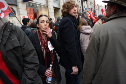 Left Front demonstration - From Place de la Nation to Bastille - Paris