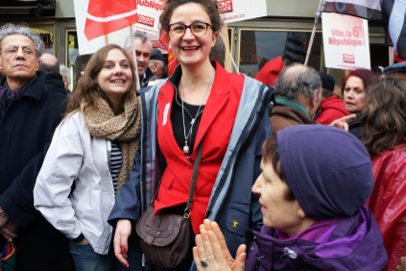 Left Front demonstration - From Place de la Nation to Bastille - Paris
