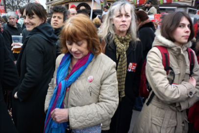 Left Front demonstration - From Place de la Nation to Bastille - Paris