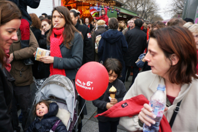 Left Front demonstration - From Place de la Nation to Bastille - Paris