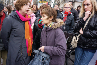 Left Front demonstration - From Place de la Nation to Bastille - Paris