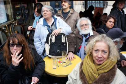 Left Front demonstration - From Place de la Nation to Bastille - Paris