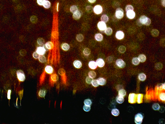 Eiffel Tower from Pompidou Center