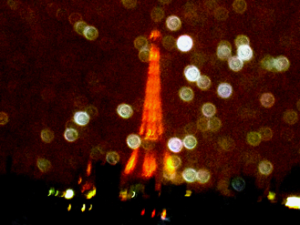Eiffel Tower from Pompidou Center