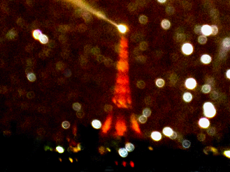 Eiffel Tower from Pompidou Center