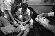 Traffic accident - Paris