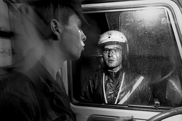 Traffic accident - Paris